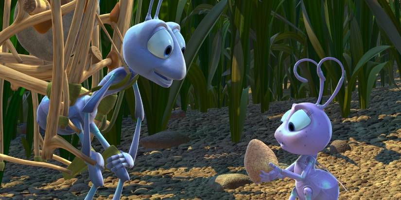 a bugs life flik and dot