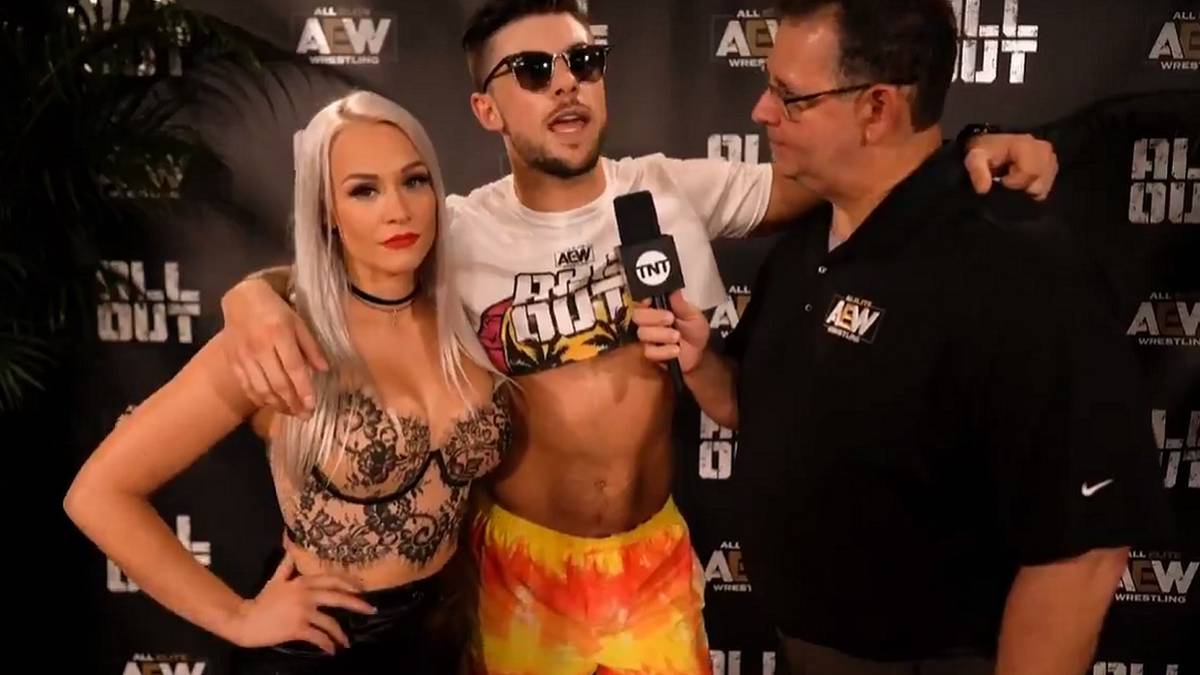 aew throw shade wwe twitch