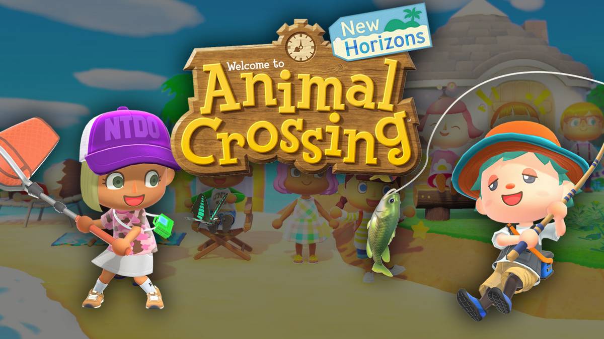 animal crossing new horizons header made by john