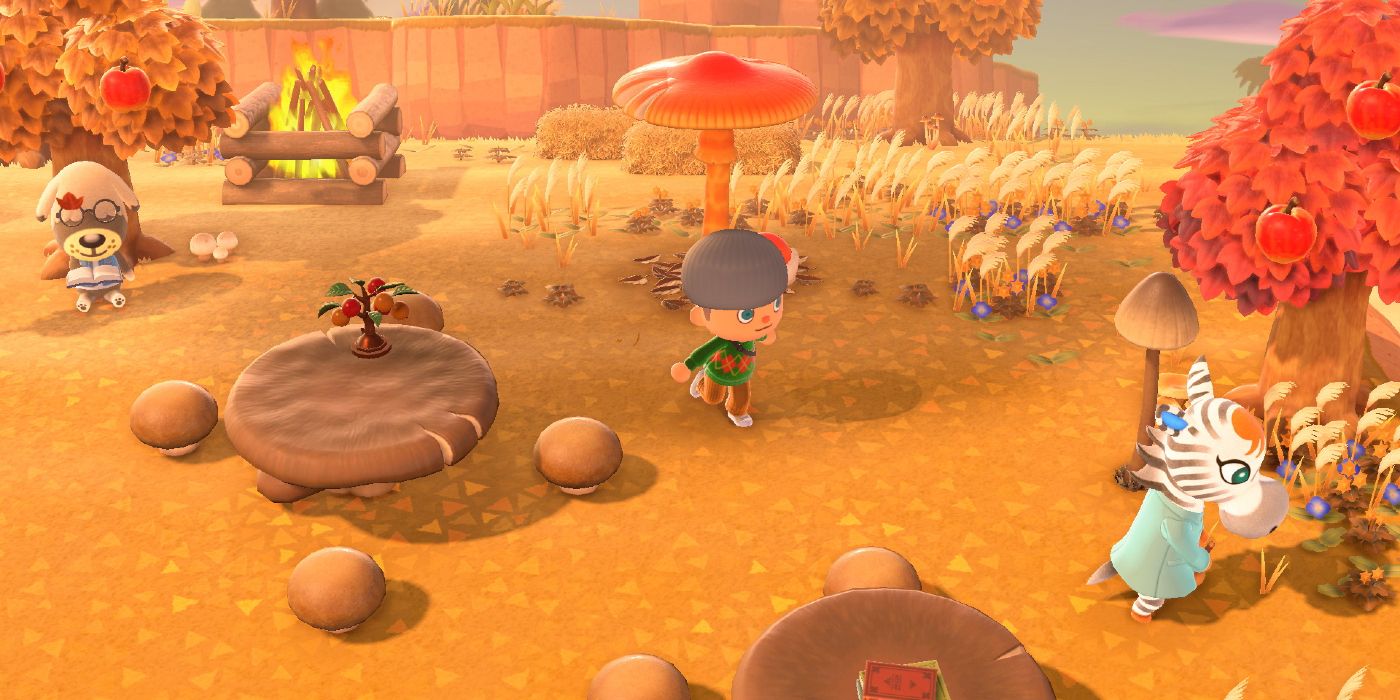 animal crossing fall