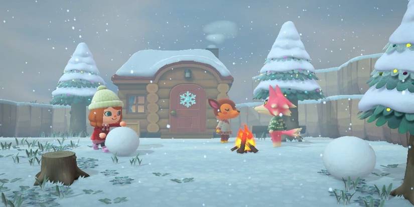 animal crossing winter
