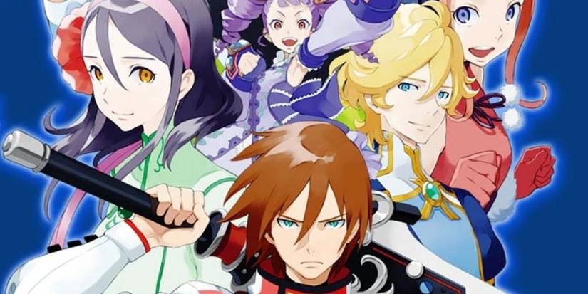 Arc Rise Fantasia characters posing