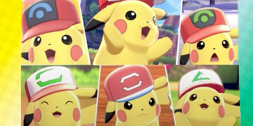 ash hat variety pikachu