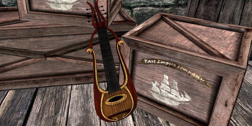 Skyrim Bard's College lute.
