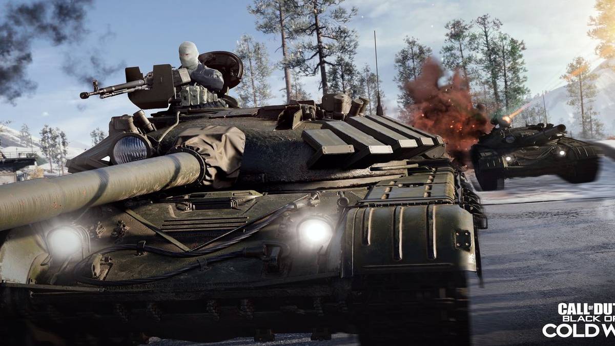 black ops cold war player in tank turret