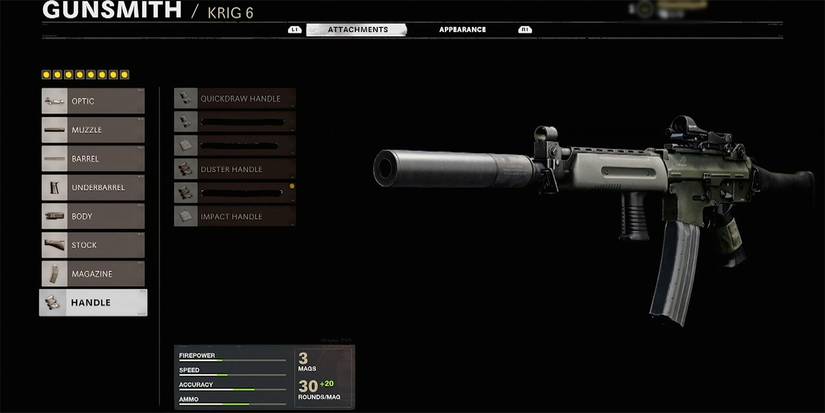 call of duty black ops cold war gunsmith krig 6