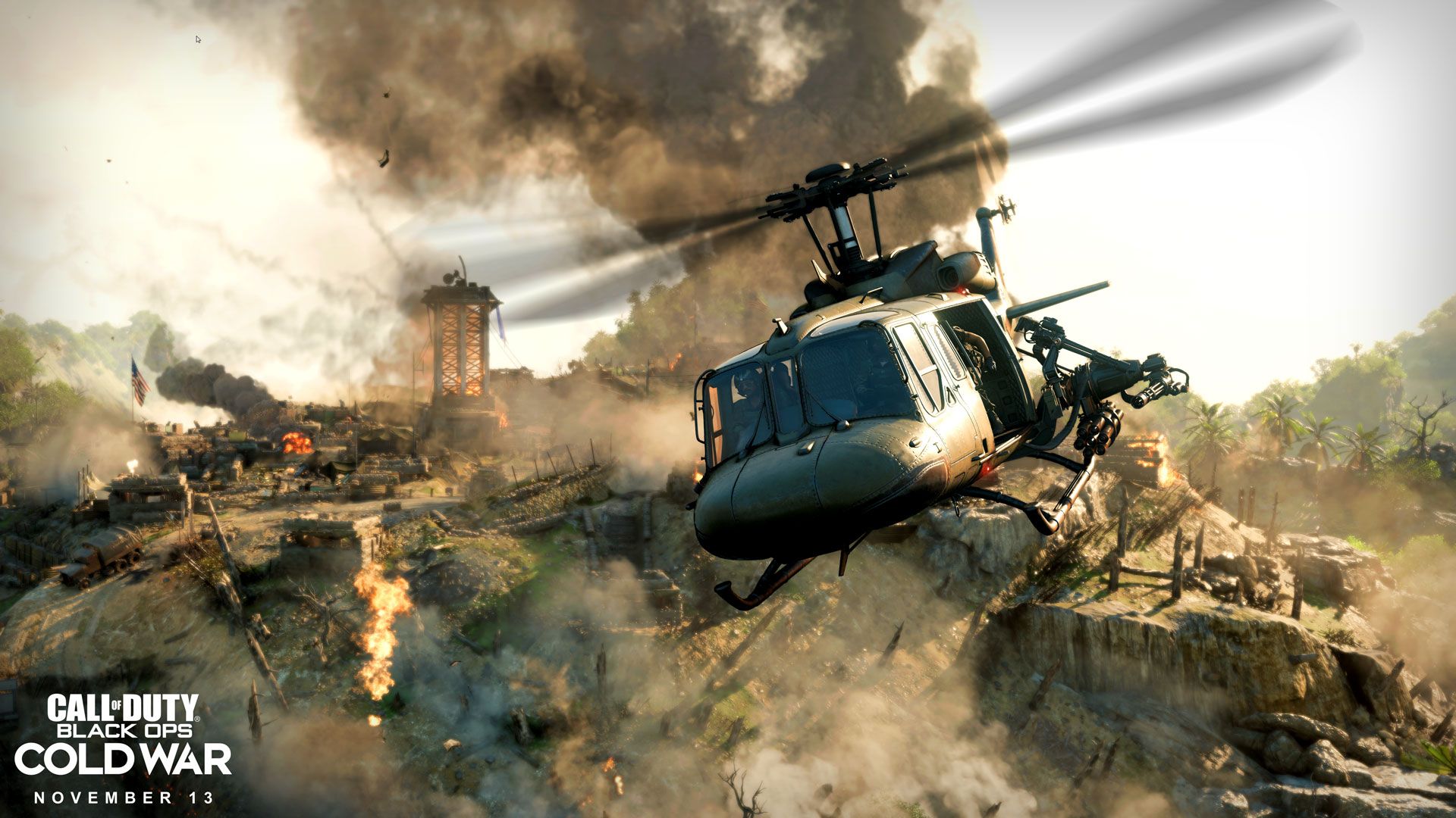 Call of Duty Black Ops Cold War Helicopters