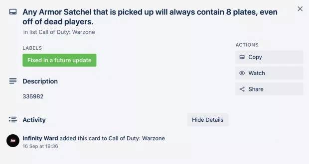 Call of Duty: Warzone Heartbeat Sensor and Armor Satchel Bugs Are Being Worked On