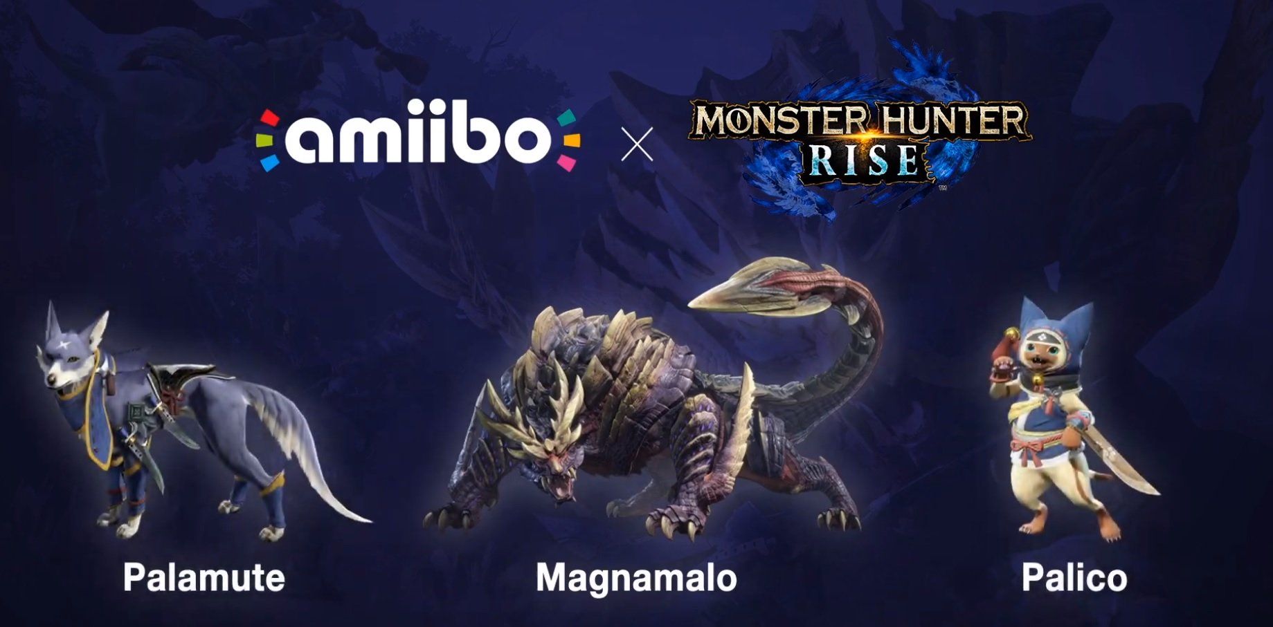 monster hunter rise amiibo download