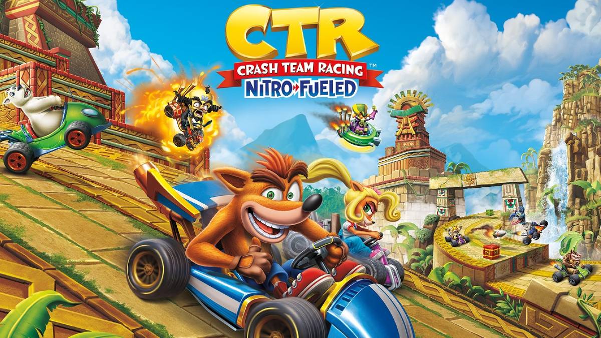 crash team racing nitro fueled box art wide