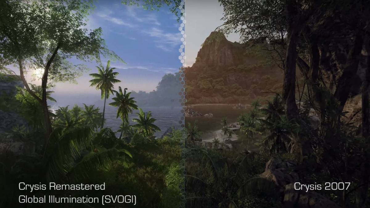 crysis remastered comparison trailer