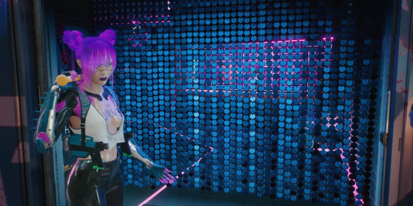 cyberpunk 2077 neon club