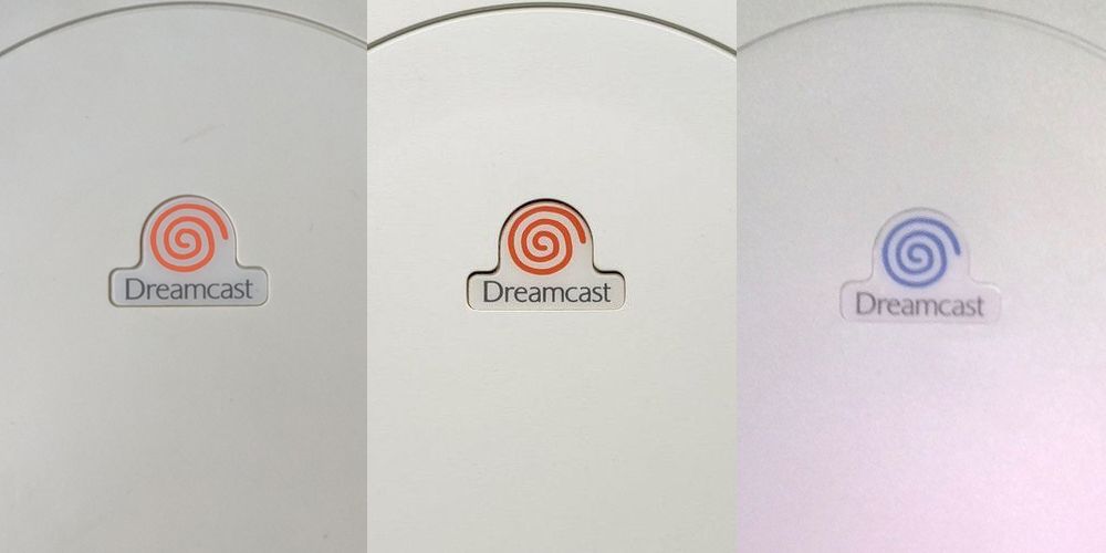 The Dreamcast logos for Japan, The US and Europe