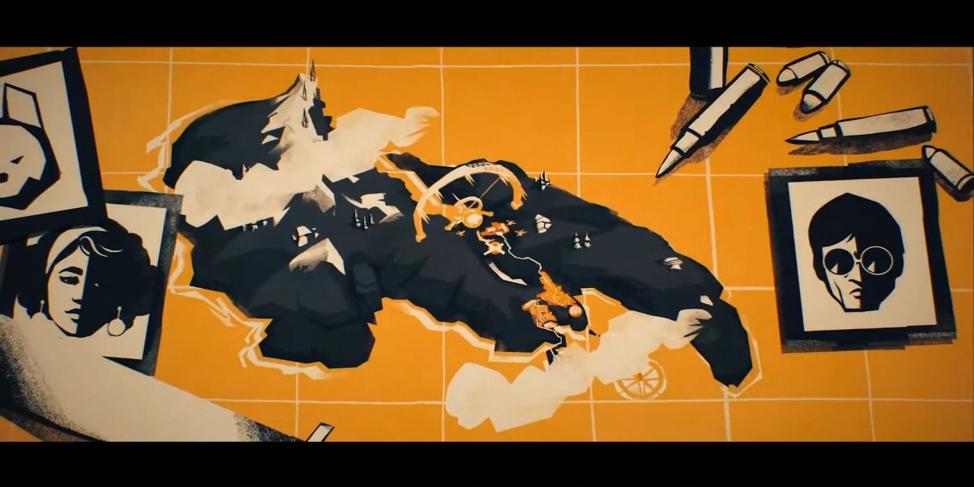 deathloop art showing portion of blackreef island map