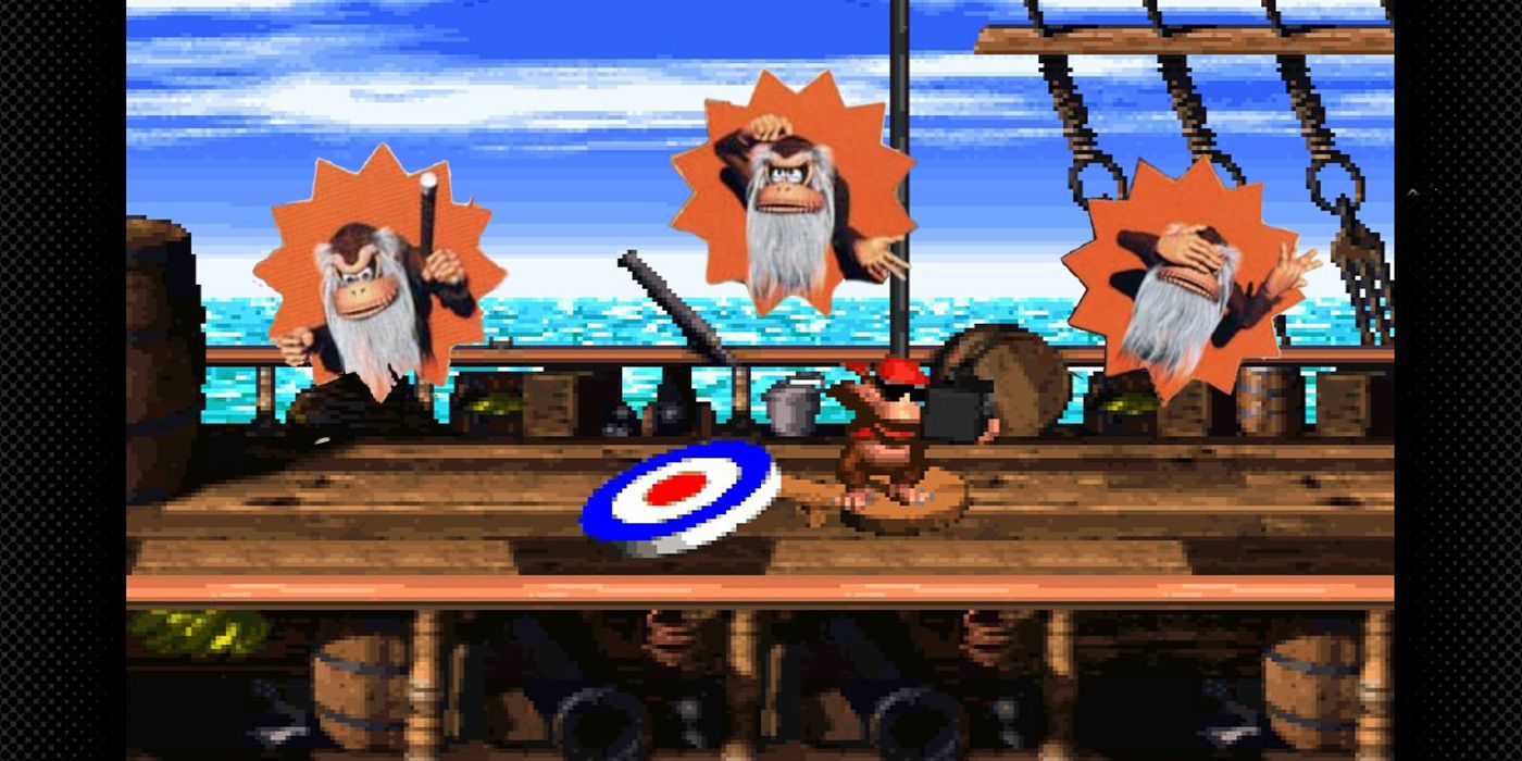 diddy's kong quest stage victory cranky edit