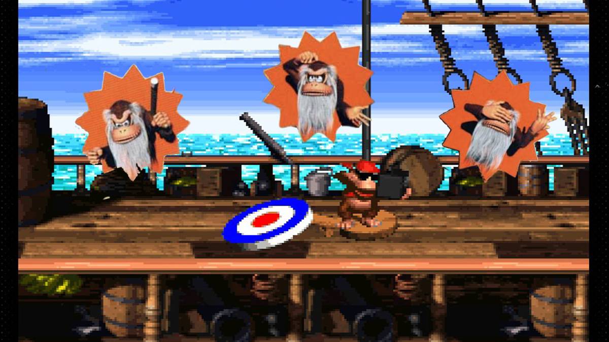 diddy's kong quest stage victory cranky edit