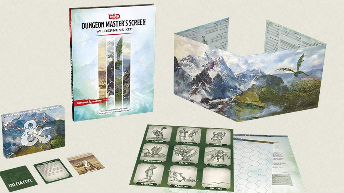 DnD Wilderness DM Screen