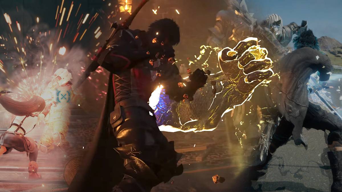 FF16 FF7 FF15 Combat