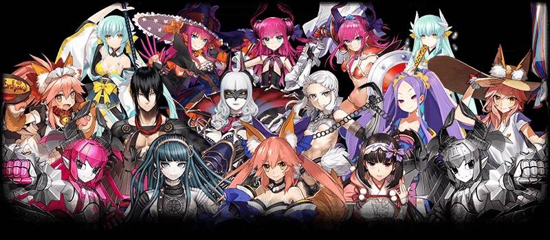 fate grand order all halloween 3 story servants