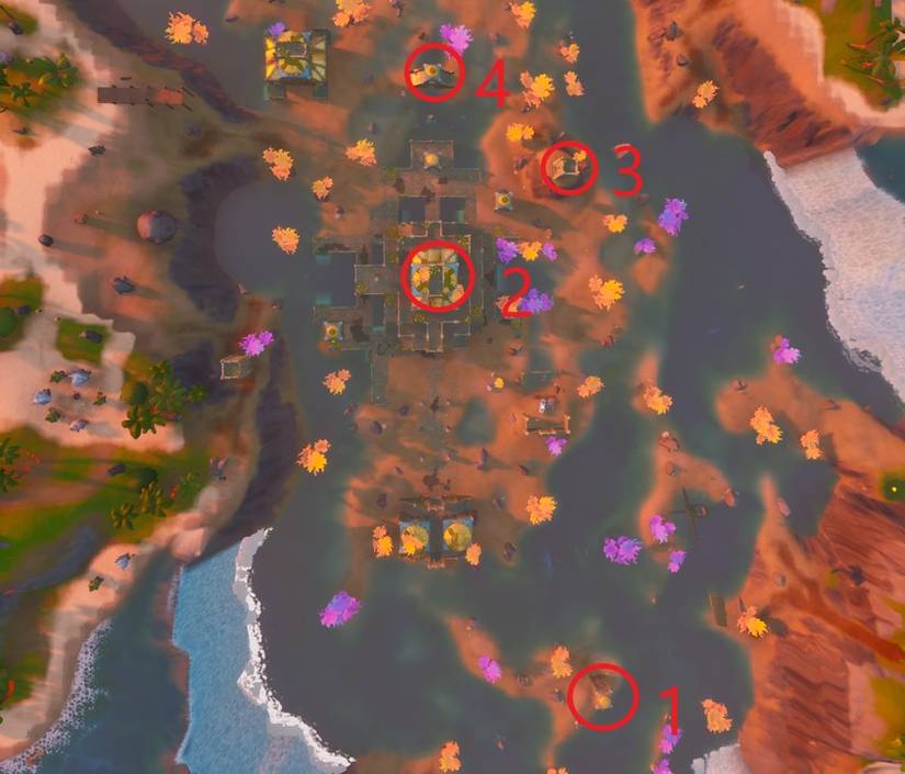 Fortnite Coral Castle Map