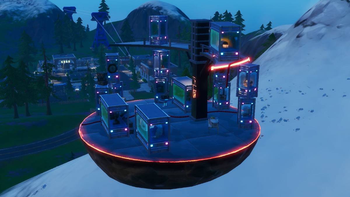 fortnite the collection location
