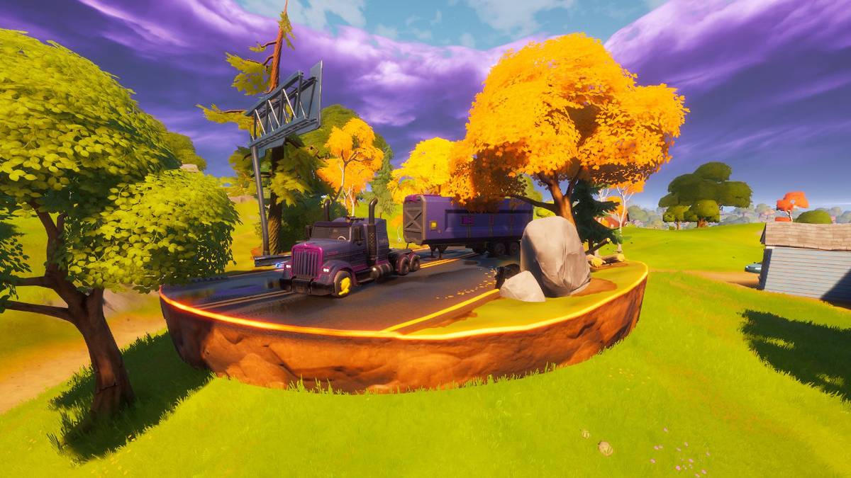 fortnite locate trask transport truck