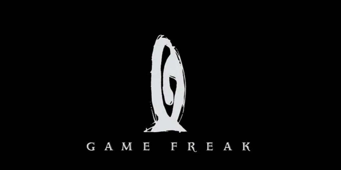 gamefreak logo white on black
