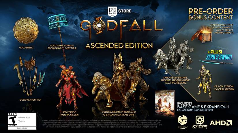 godfall pre-order