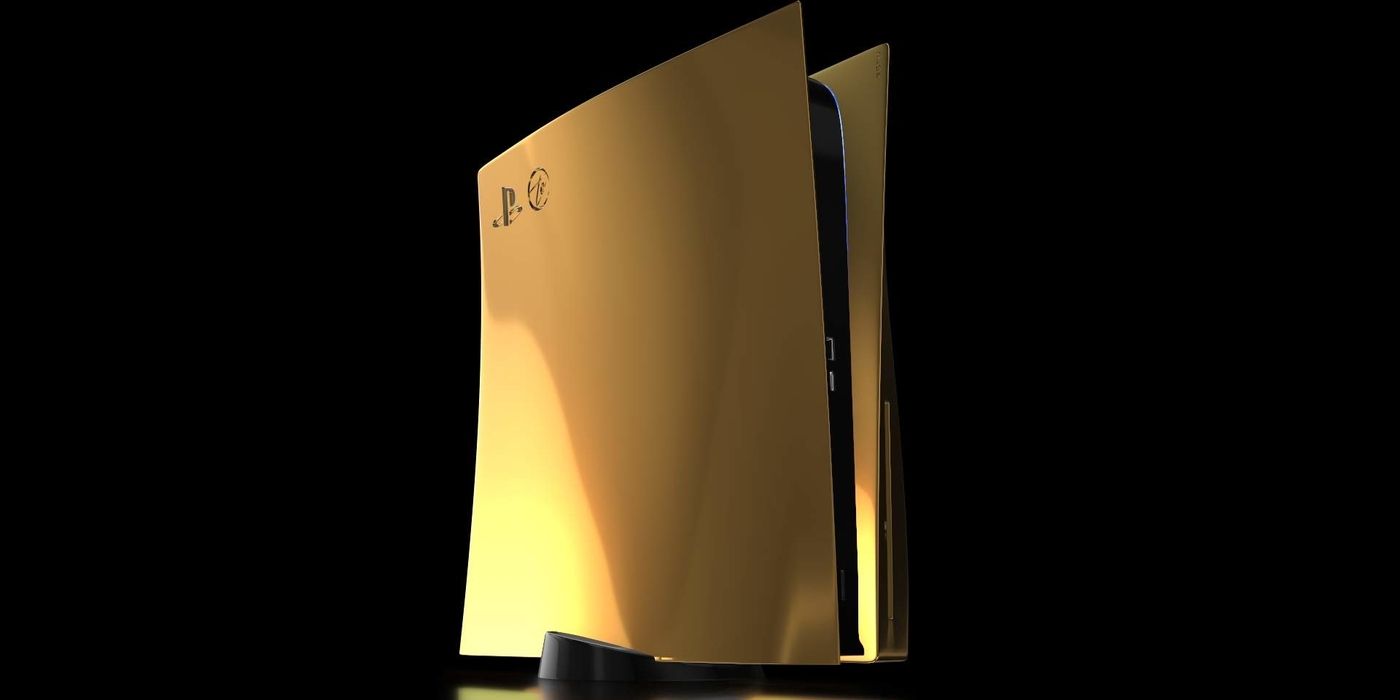 Luxury 24 karat Gold PS5 pre-orders start