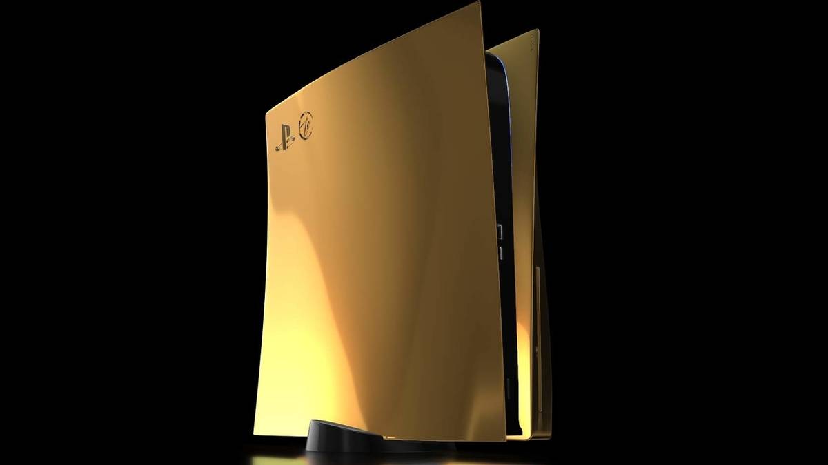 Luxury 24 karat Gold PS5 pre-orders start