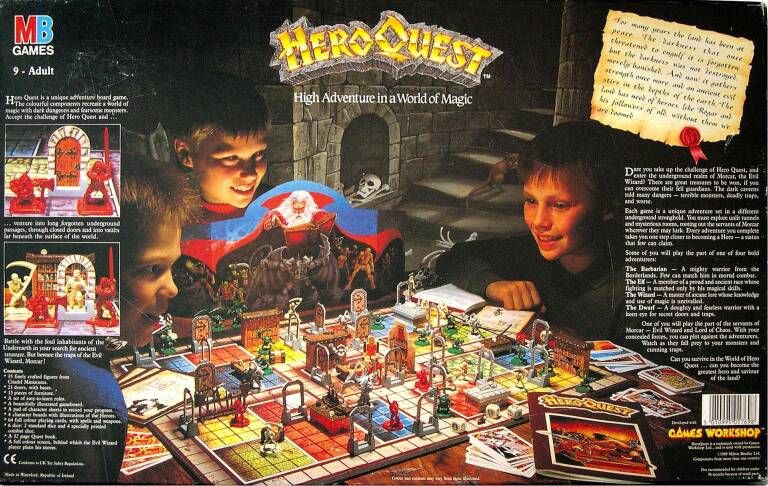 Classic Board Game HeroQuest May Be Coming Back