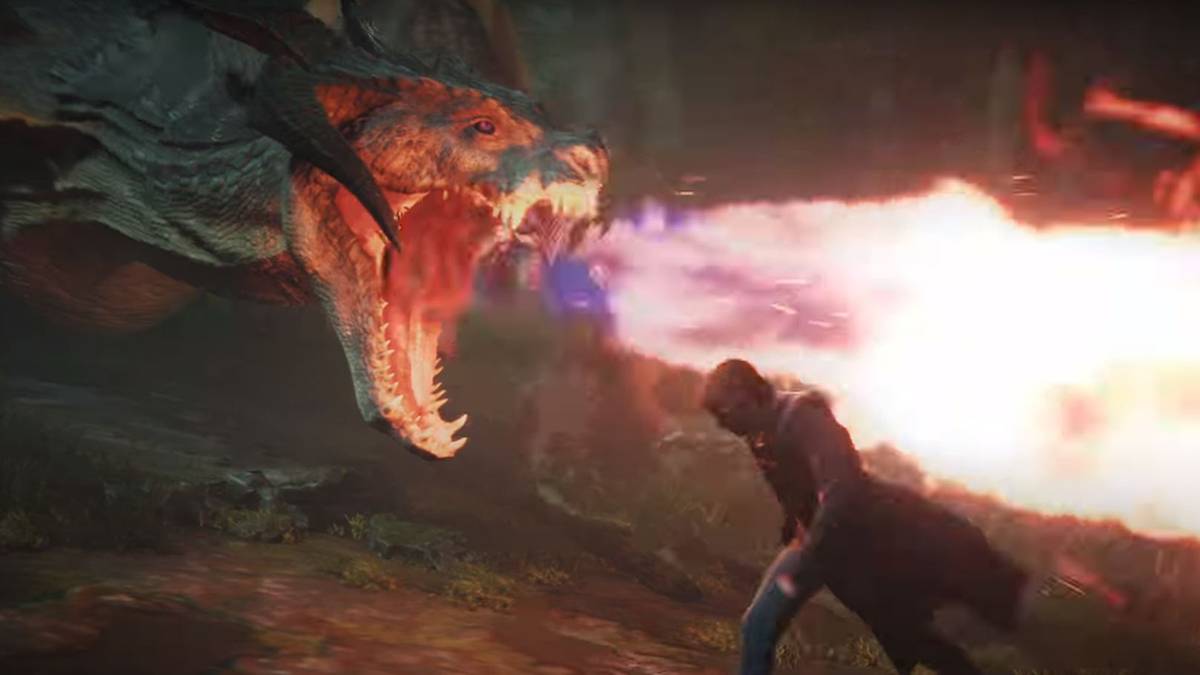 Hogwarts Legacy dragon