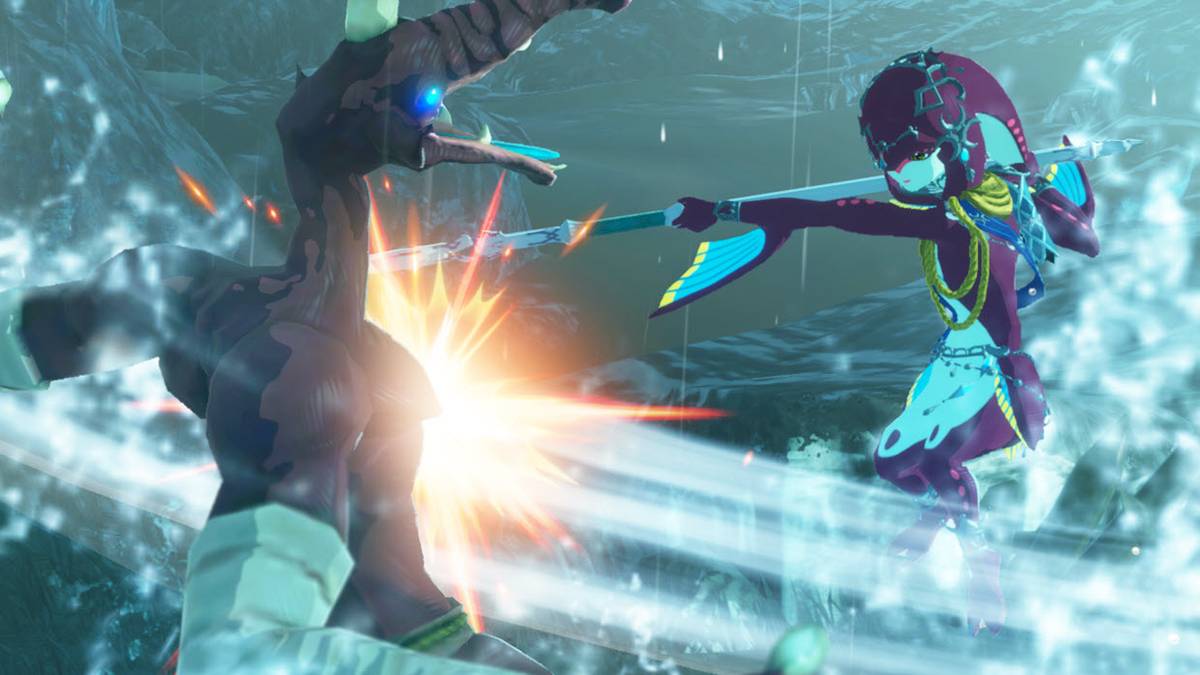 hyrule warriors mipha attack