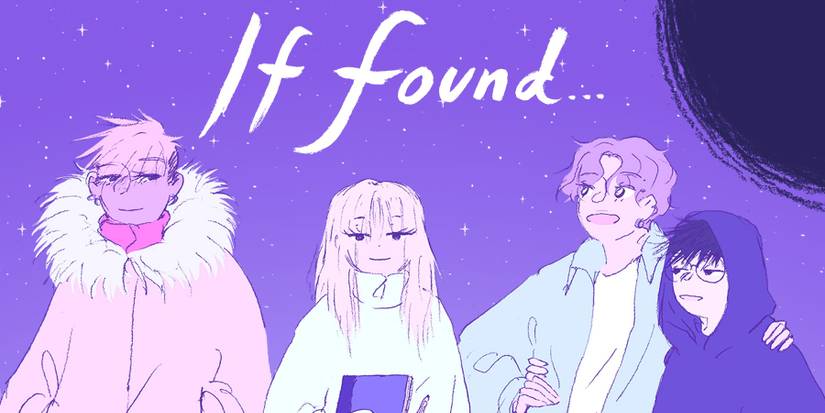 If Found title with characters.