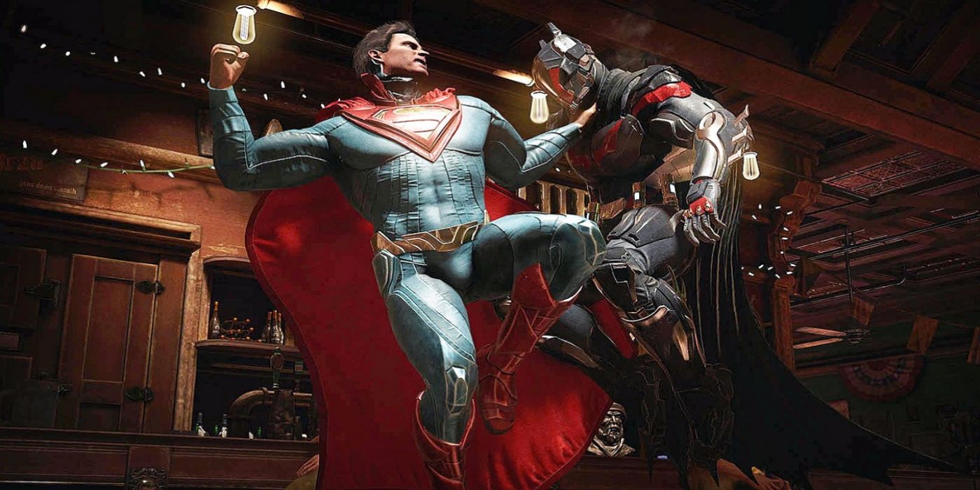 superman and batman fight