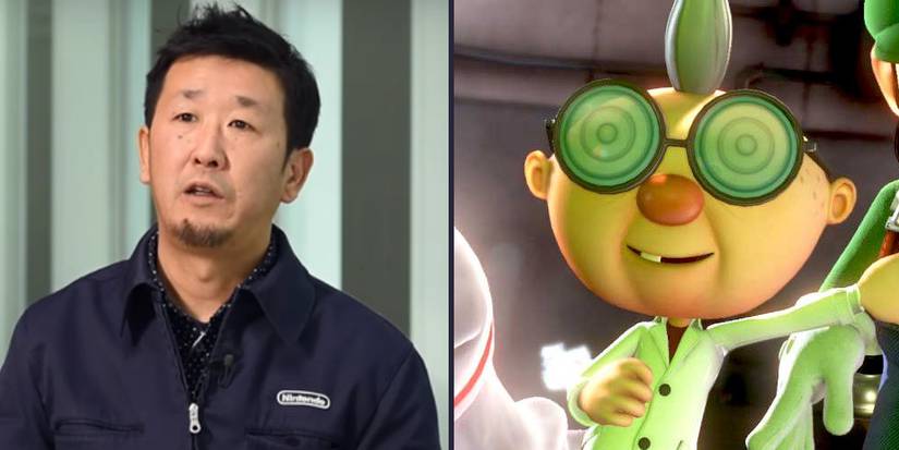 Yoshiyuki Oyama and Professor Elvin Gadd (Mario series)