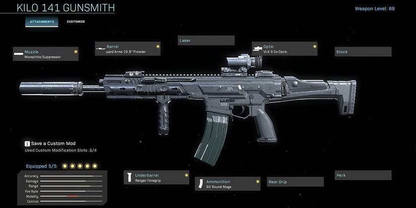 no recoil kilo build
