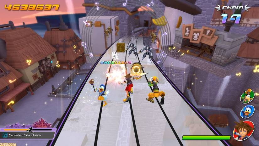 kingdom hearts melody of memory screenshot