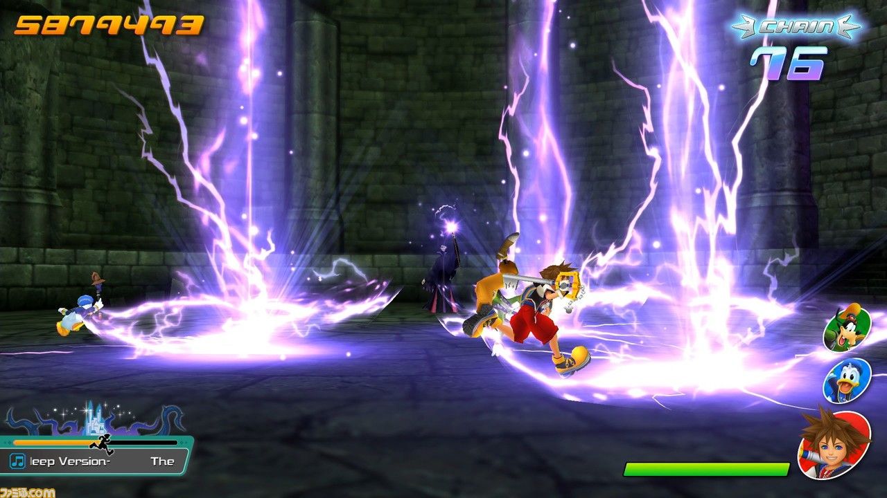 kingdom hearts melody of memory screenshot