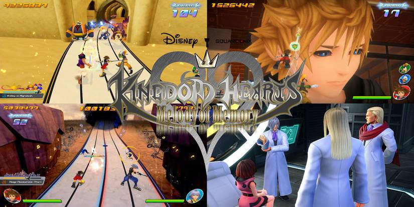 kingdom hearts melody of memory gameplay demo