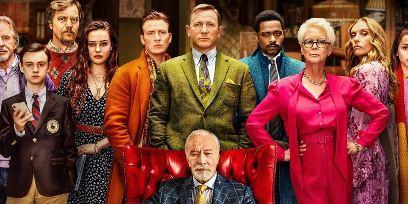 The cast of Knives Out