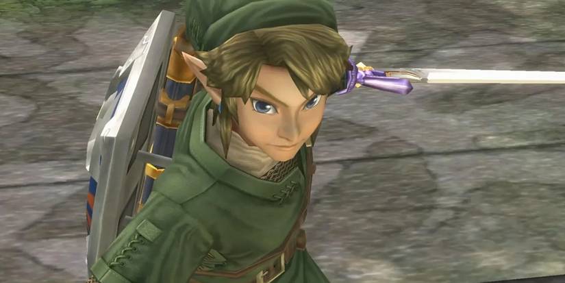 Link in The Legend of Zelda Twilight Princess on Wii