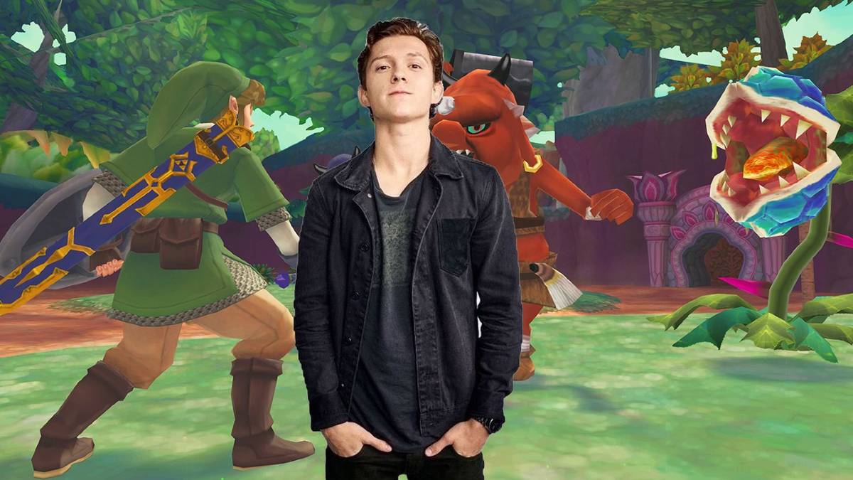 legend zelda skyward sword link tom holland