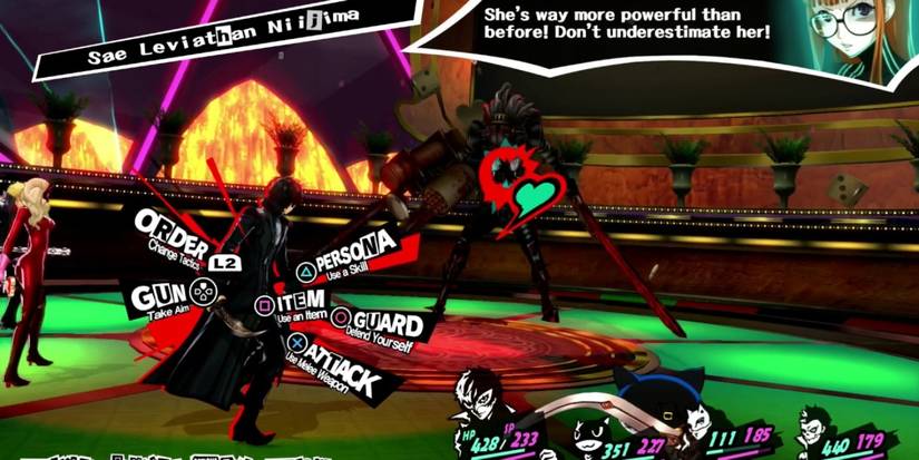 Boss Fight persona 5
