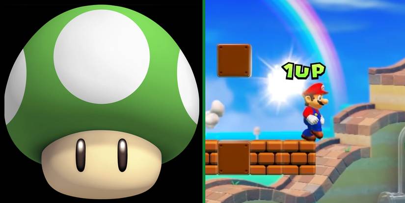 Mario 1-Up Mushroom
