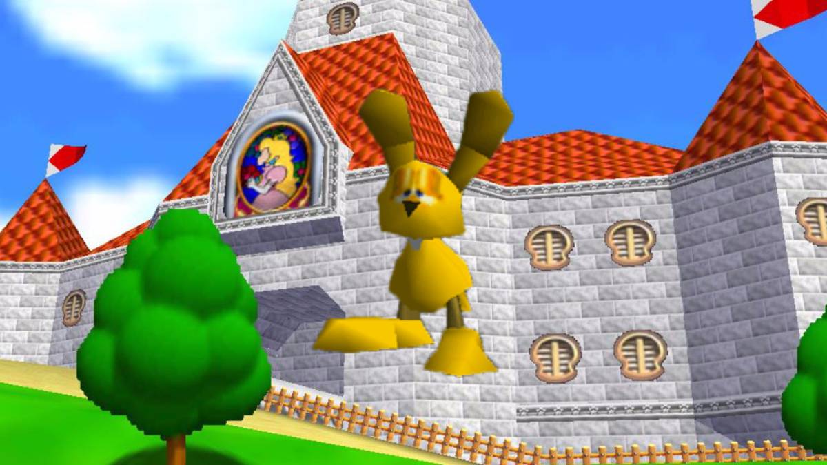 mario 64 peachs castle mips