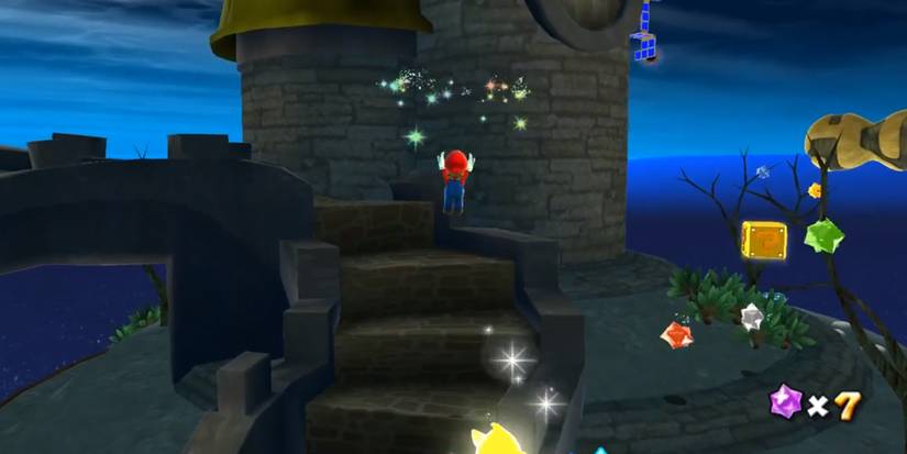 The homing ground pound Super Mario Galaxy (Wii)