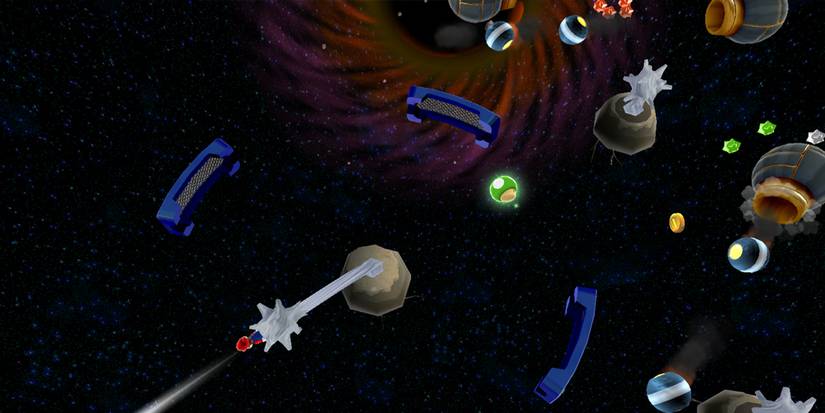 The Sling Pod Galaxy from Super Mario Galaxy (Wii)