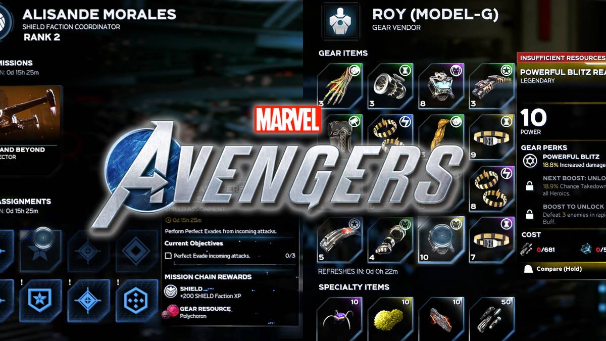 Marvels Avengers Daily Factions