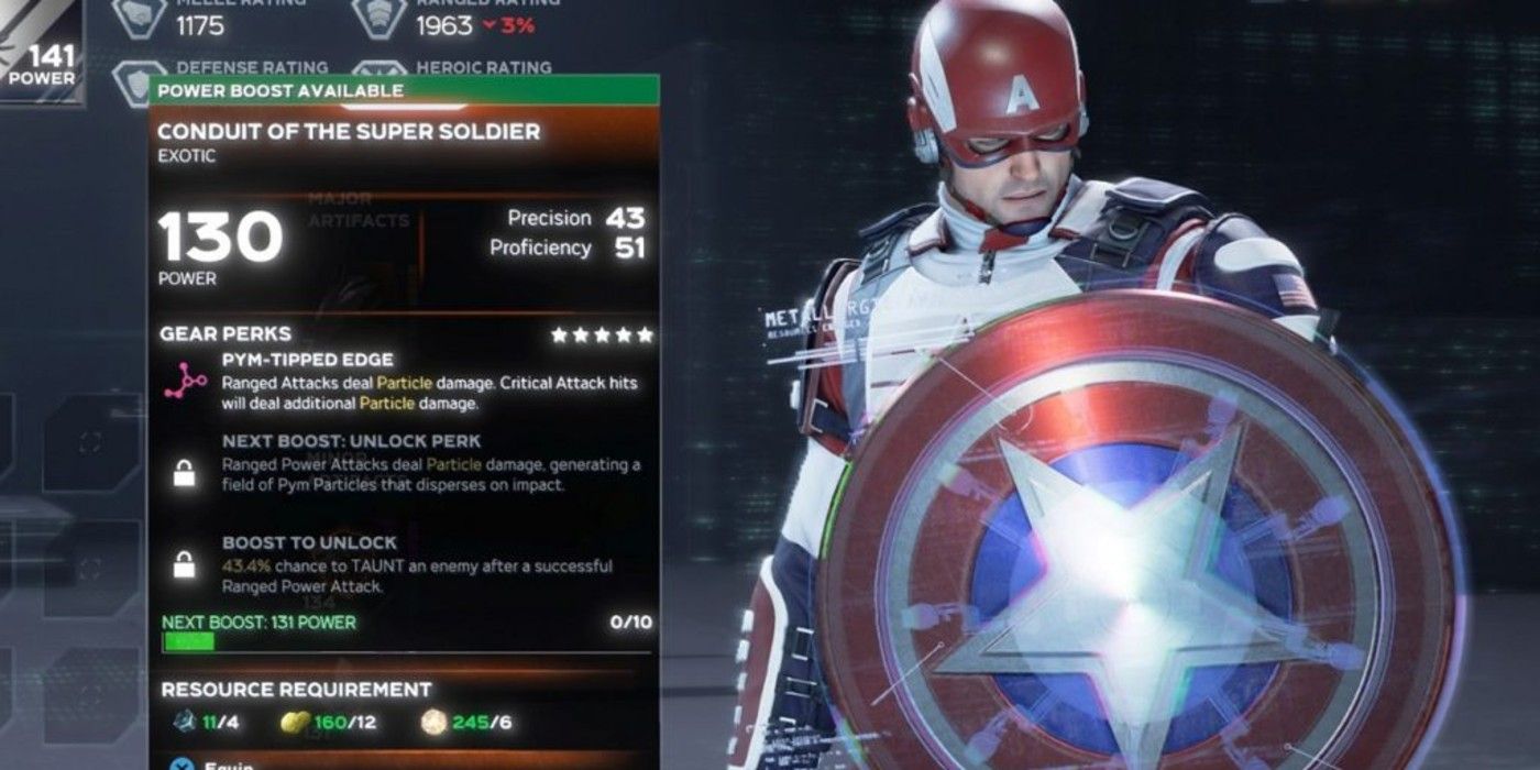 marvels avengers exotic loot screenshot